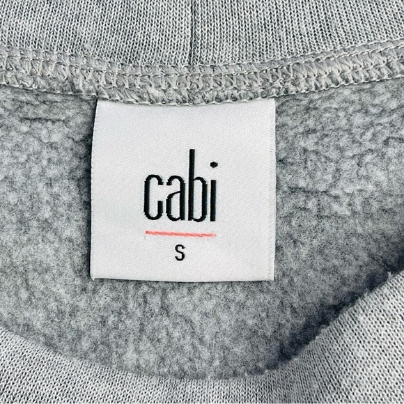 Cabi flashdance dress grey peplum sweatshirt soft women's size S style 3459 - Picture 3 of 10